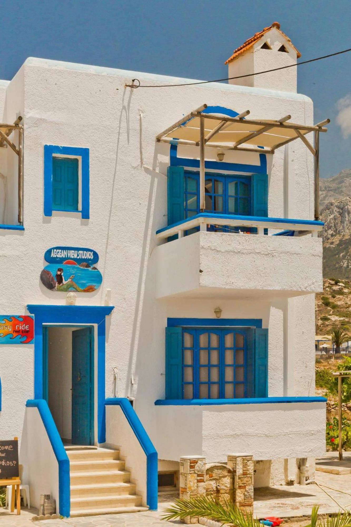 Aegean View Studios Lefkos  Zimmer foto